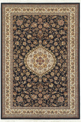 Oriental Weavers Masterpiece Dark Blue Oriental Indoor Area Rug 7'10"X10'10"