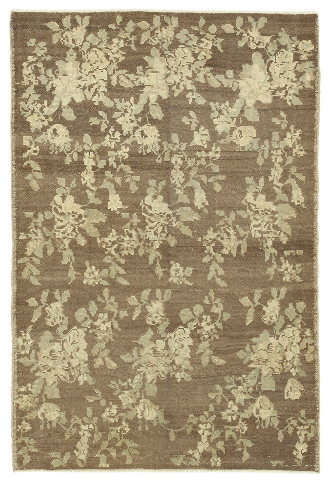 Rug N Carpet - Hand-knotted Oriental 4' 4'' x 6' 5'' Decorative Wool Rug