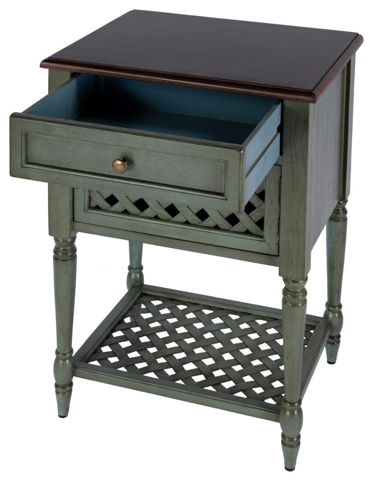 Butler Chadway Rustic Blue End Table