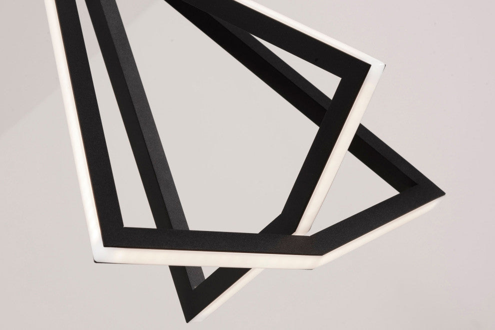 Gianna Three Pendant, 3000K 120V, Black