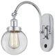 Innovations 918-1W-PC-G202-6 1-Light Sconce, Polished Chrome