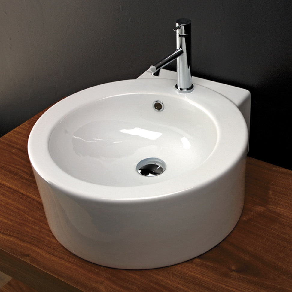 Lacava Open Space Collection Lavatory, White