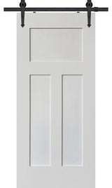 Craftsman Barn Door, 36"x84"