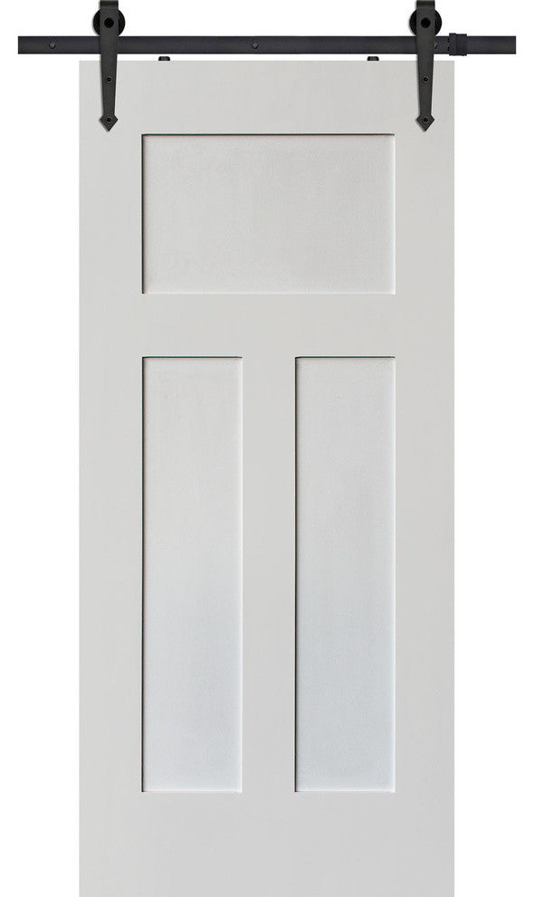 Craftsman Barn Door, 36"x84"