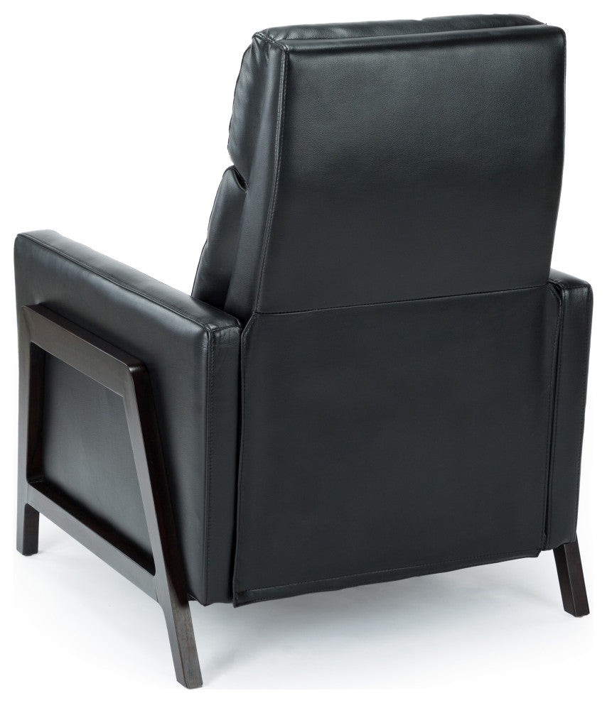 Maxton Push Back Recliner, Black