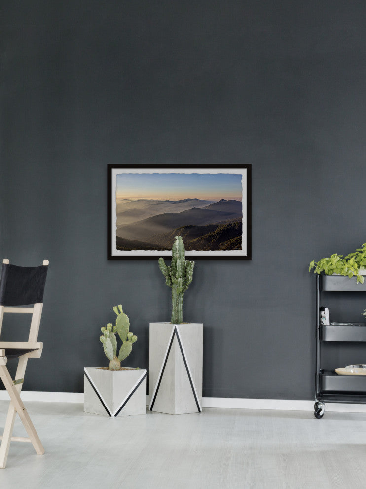 "Only Way to Go Is Up" Framed Painting Print, 36x24