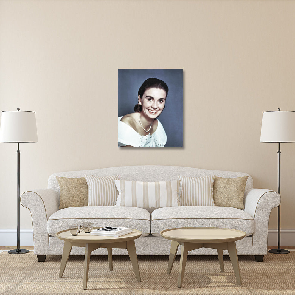 "Jean Simmons" Stretched Canvas Giclee by Hollywood Photo Archive, 33x40"