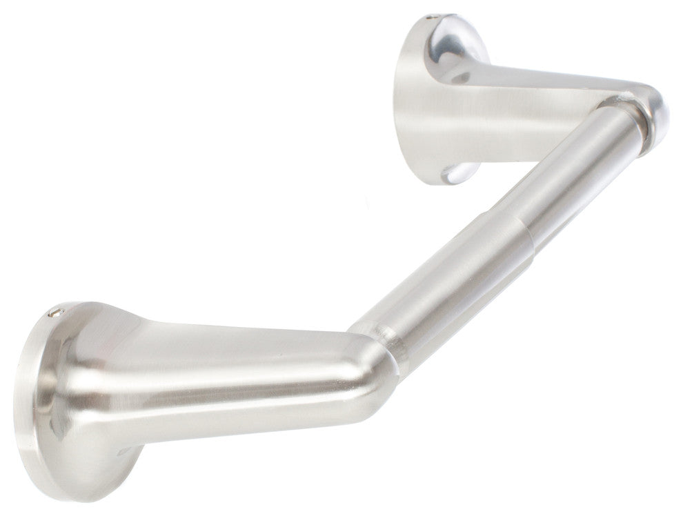 Sierra Bath Series, Two-Post Paper Holder in Satin Nickel