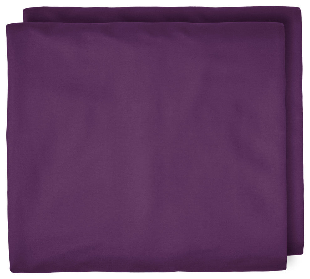 Bare Home Microfiber Fitted Sheets - Set of 2, Plum, Twin Xl