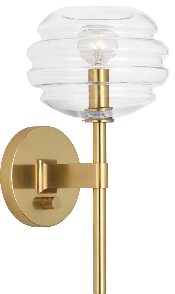Robert Abbey RA-CL66 1-Light Wall Sconce, Horizon