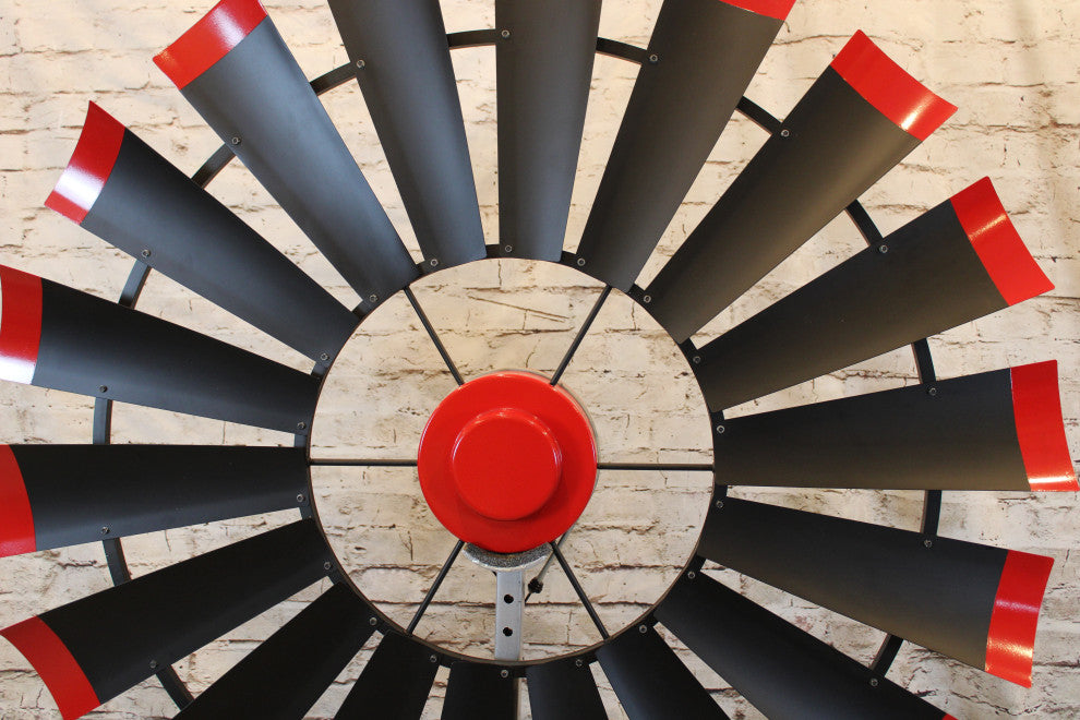 96 Inch Red Baron Windmill Ceiling Fan | The American Fan