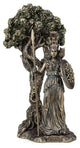 Athena Standing Under Sacred Olive Tree Statue