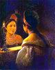 Karl Pavlovich Brulloff Svetlana Guessing on Her Future Gallery Wrapped Canvas