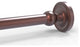 Prestige Regal Shower Curtain Rod Brackets, Antique Copper