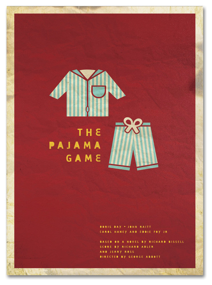 'The Pajama Game' Canvas Art by Megan Romo