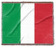 "Italy Flag" Woven Blanket 80"x60"
