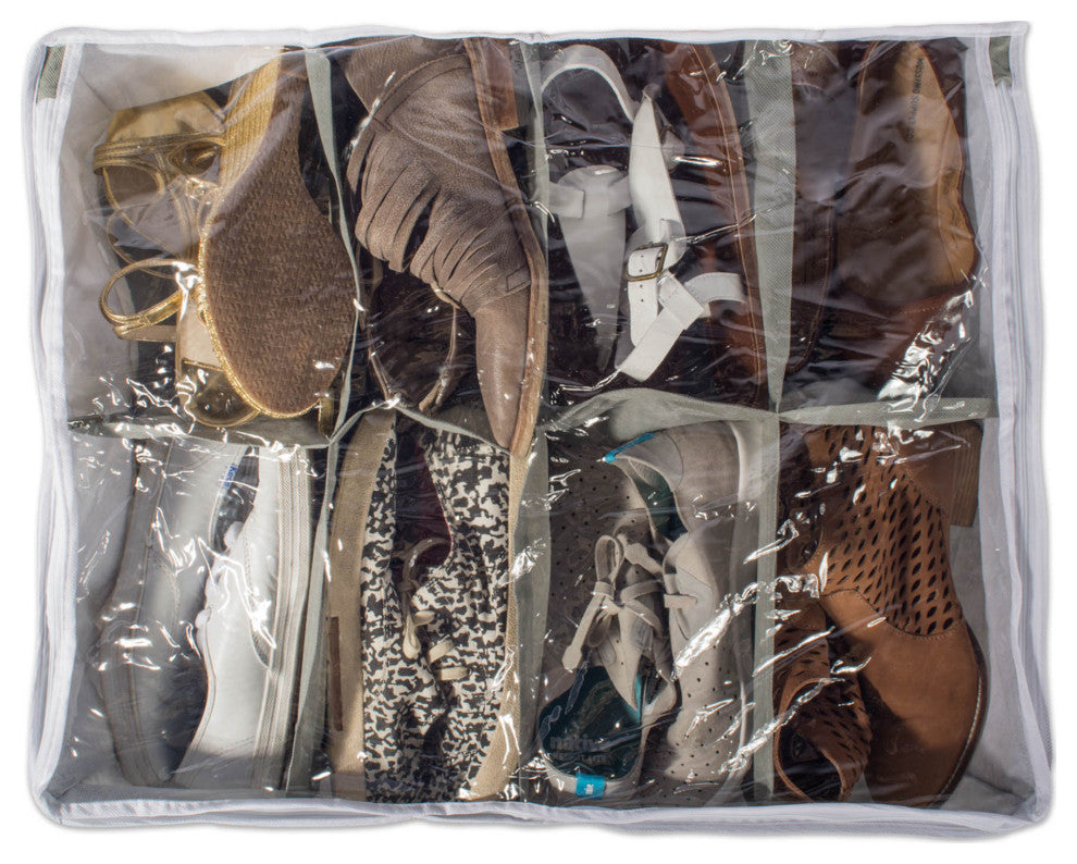 Gray 8 Shoes Soft Storage