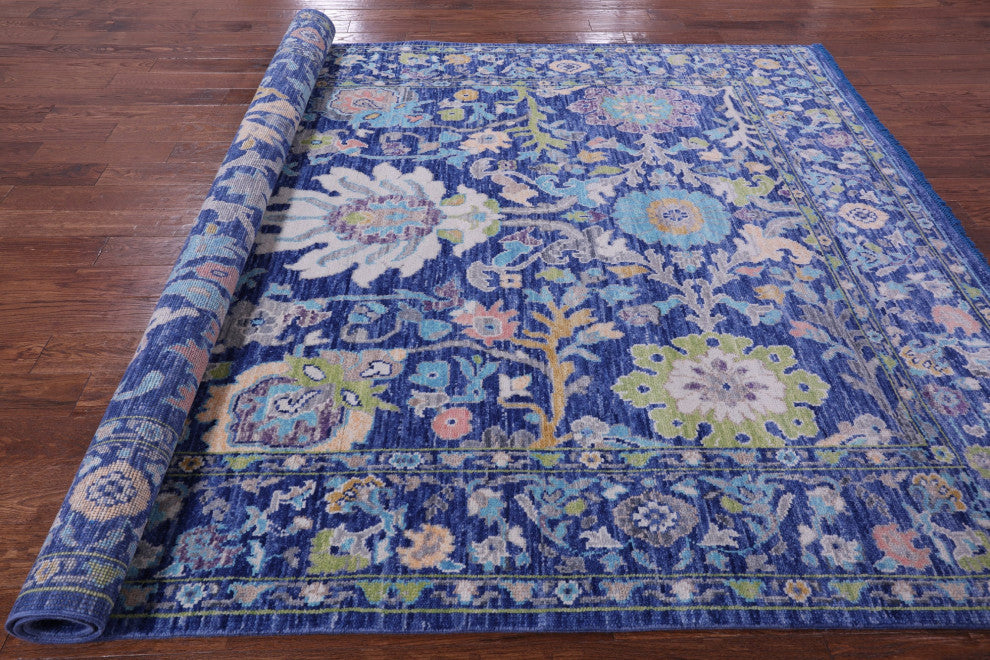 7' 10" X 10' 3" Turkish Oushak Handmade Wool Rug - Q15001