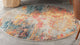 Nourison Celestial 4' x Round Multicolor Modern Indoor Area Rug