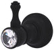 Carolina Crystal Robe Hook, Matte Black