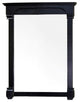 36 In Solid Wood Frame Mirror-Espresso