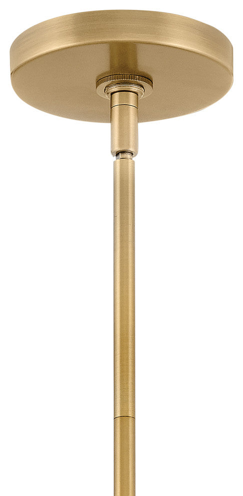 Lark Lisette Small Pendant, Lacquered Brass