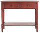 Safavieh Samantha 2-Drawer Console, Red