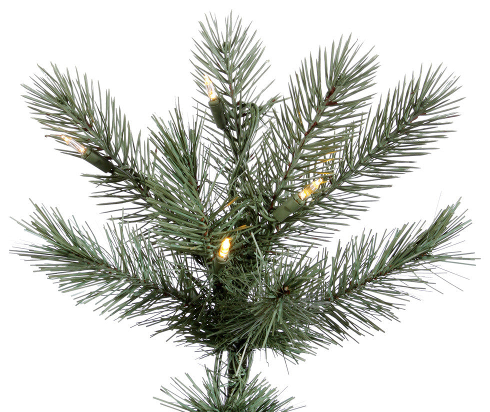 Vickerman A118176Led 7.5' Cashmere Slim Christmas Tree, Warm White Lights