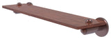 Soho 22" Solid Wood Shelf, Antique Copper