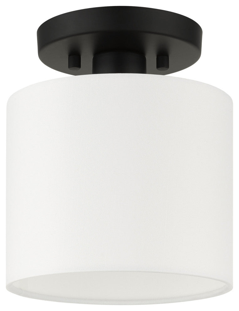 Black Timeless, Transitional, Versatile, Semi Flush