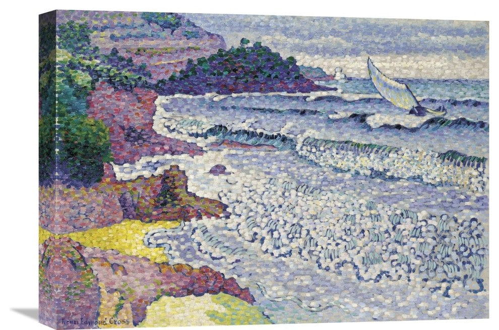 "La Mer Clapotante" Artwork, 22" x 15"