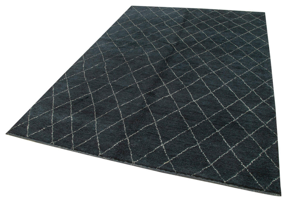 Rug N Carpet - Handmade Unique 6' 1'' x 8' 10'' Moroccan Area Rug
