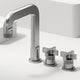 VIGO Wythe 9" H 2-Handle Widespread Bathroom Faucet, Brushed Nickel