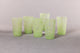Willa Speckled Highball Glasses, Set of 6, Green