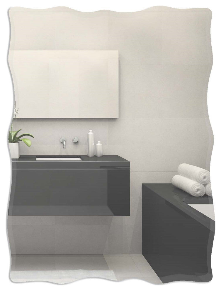 23.25" Frameless Mirror