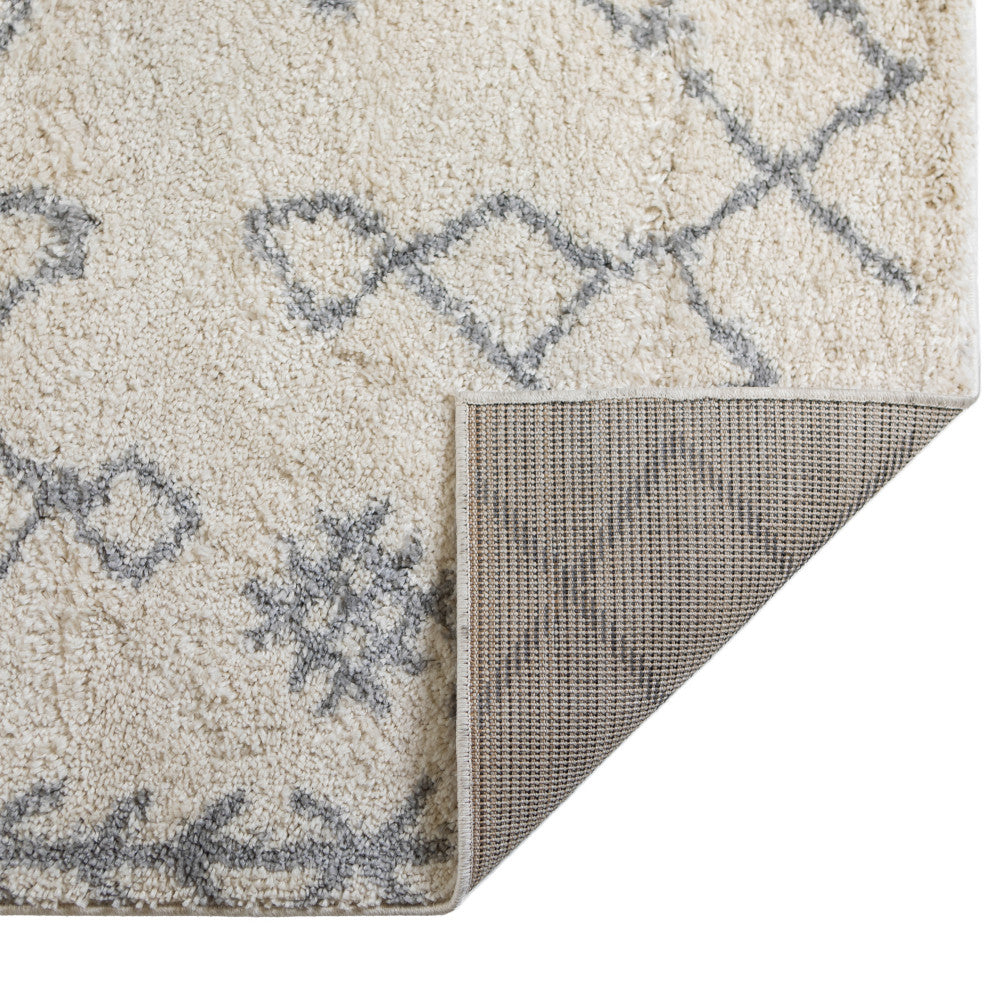 Aspen Emara Shag Polypropylene Area Rug, 2'2" X 10'