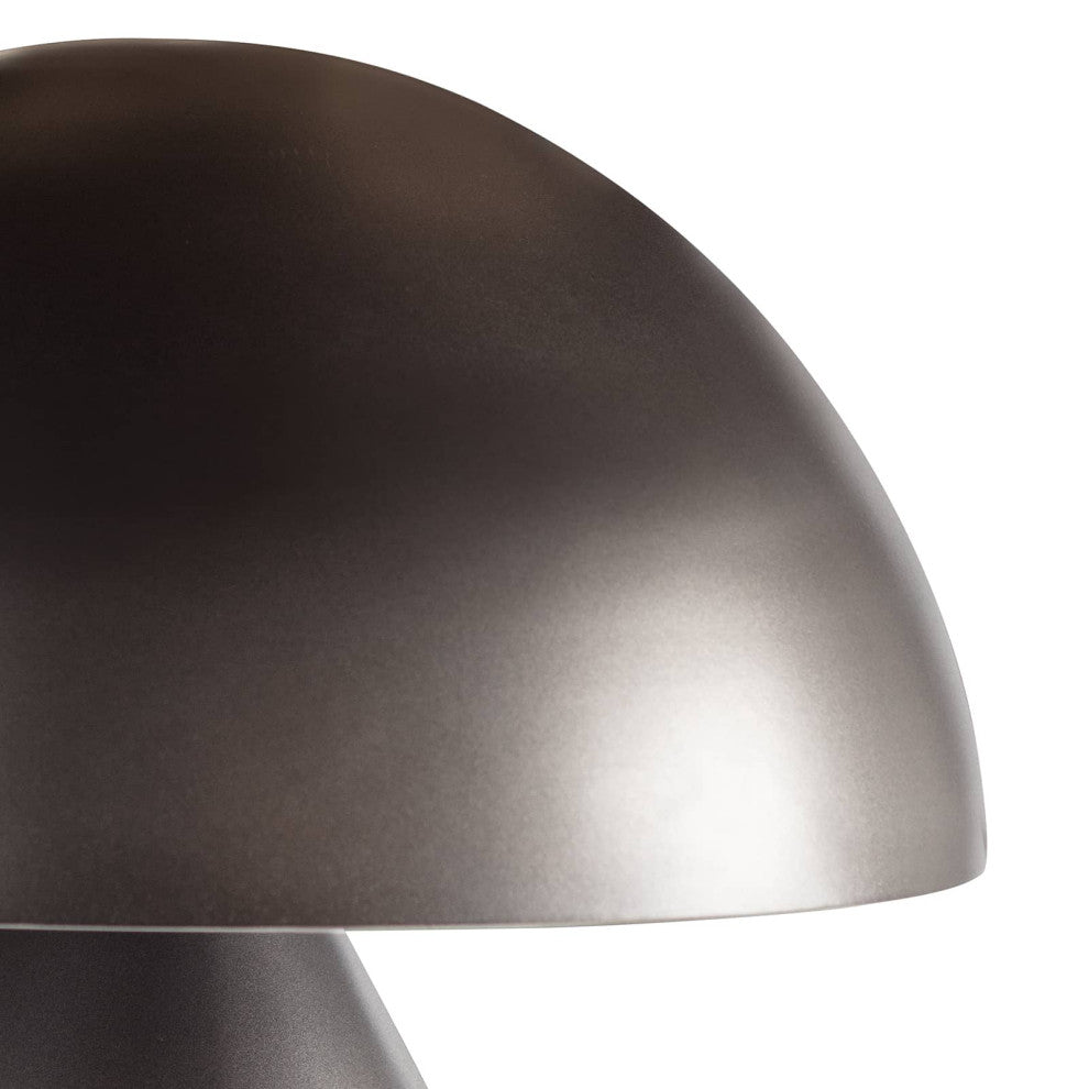 Apollo Table Lamp, Blackened Iron