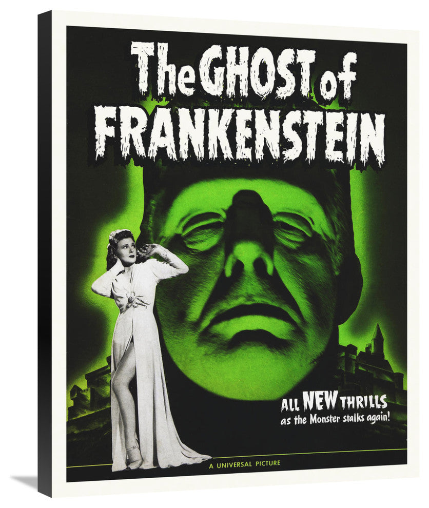 "The Ghost of Frankenstein" Canvas Giclee by Hollywood Photo Archive, 24"x30"