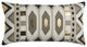Gold Metallic Contemporary Pattern Lumbar Pillow