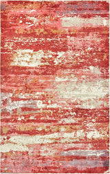 Formations 70004 Rug, Pink/Red, 6'0"x9'0"