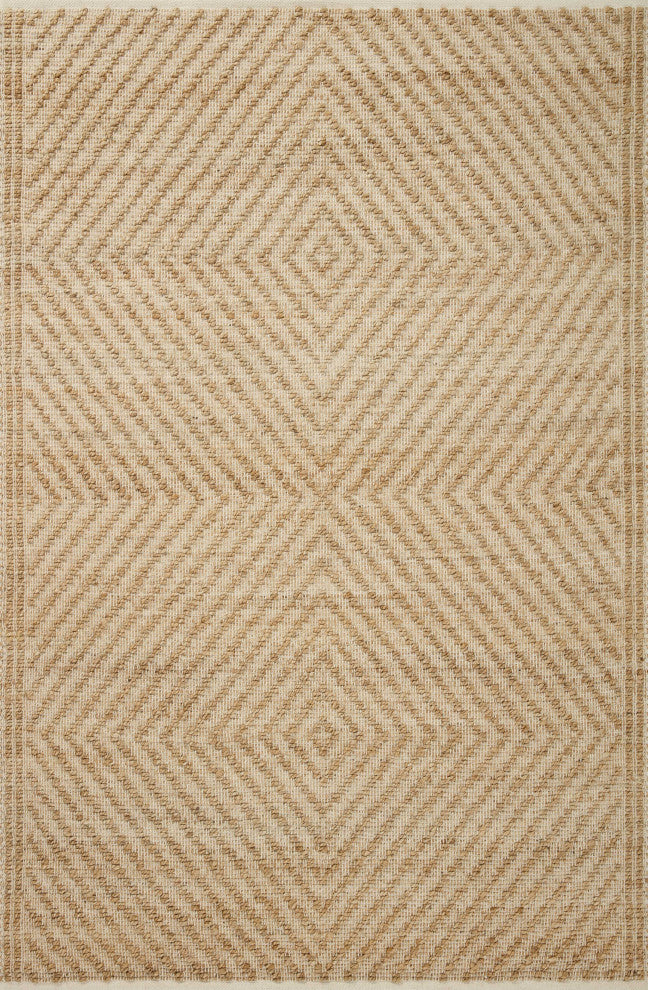 Angela Rose x Loloi Colton Natural / Ivory 9'-0" x 12'-0" Area Rug