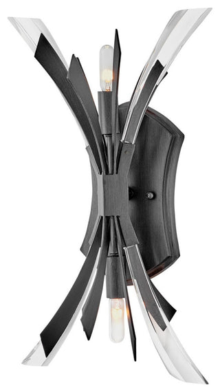 Vida LED Wall Sconce, Brushed Graphite