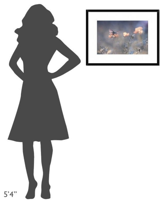 "The Lady Of Lothlorien" Framed Digital Print by Fabien Bravin, 26"x20"