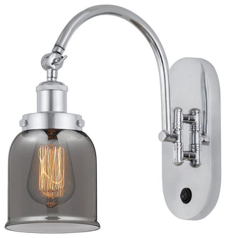 Bell Sconce, Polished Chrome, Plated Smoke, Plated Smoke