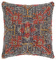 Surya Yuri YRI-004 20"x20" Pillow Cover, Ivory/Burnt Orange/Saffron