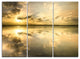 "Amazing Foreshore Reserve Reflection" Metal Wall Art, 3 Panels, 36"x28"