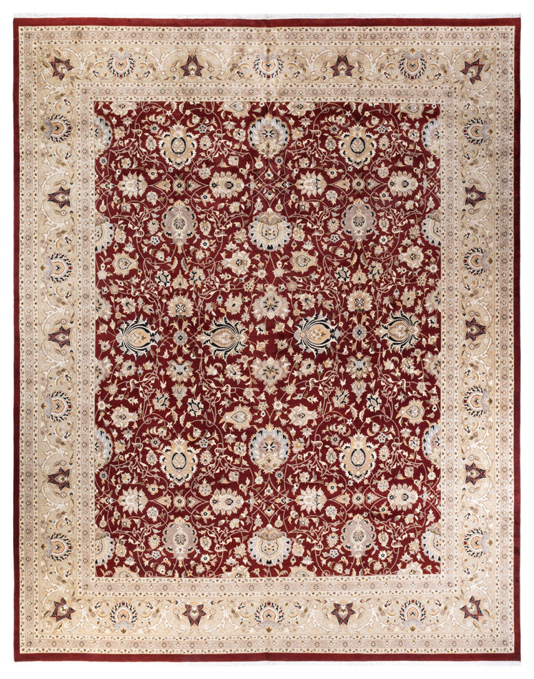 Mogul, One-of-a-Kind Hand-Knotted Area Rug Red, 12' 0" x 14' 8"