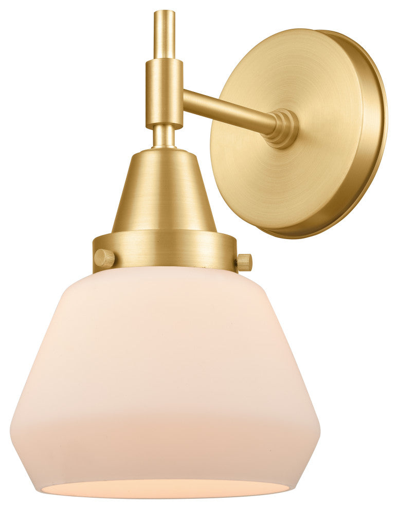 Innovations 447-1W-SG-G171 1-Light Sconce, Satin Gold
