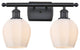 Innovations 516-2W-BK-G461-6-LED 2 Light Bath Vanity Light, Matte Black