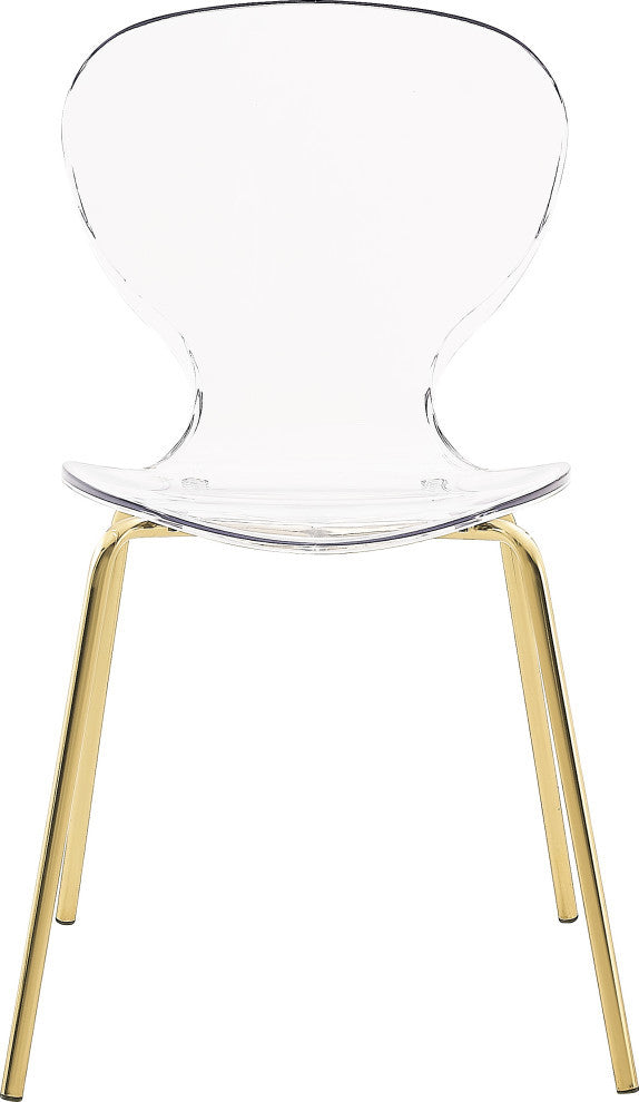 Clarion Dining Chair (Set of 2), Gold